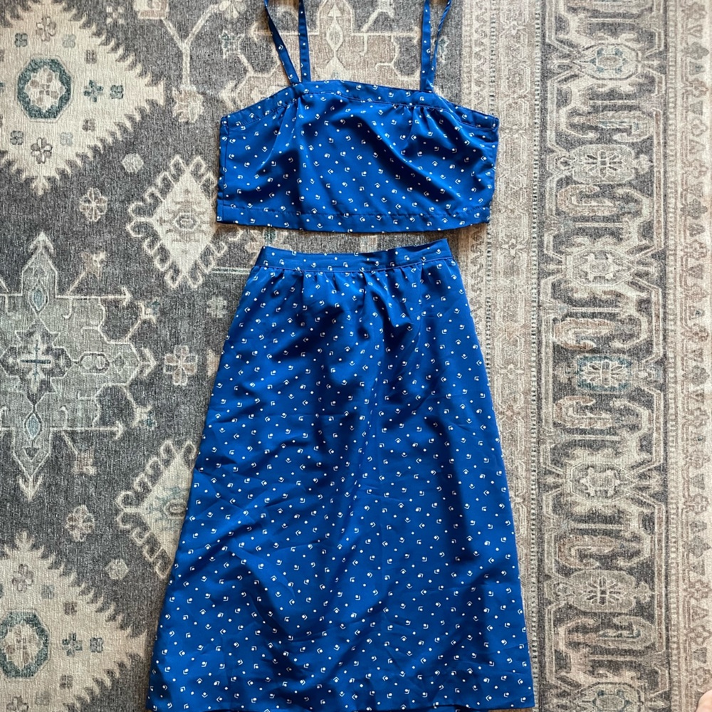 2 pc Skirt & crop